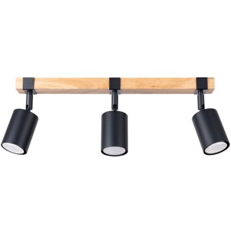 Ceiling lamp FAGER 3 black