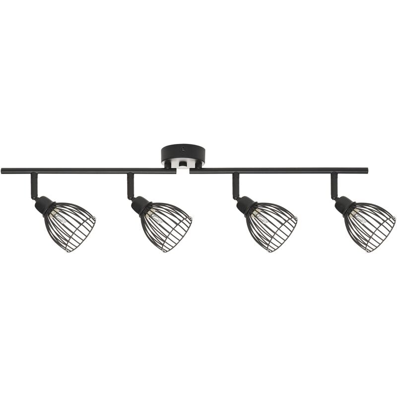 Modern Industrial Adjustable Ceiling Track Lighting Lamp Metal Black Golok
