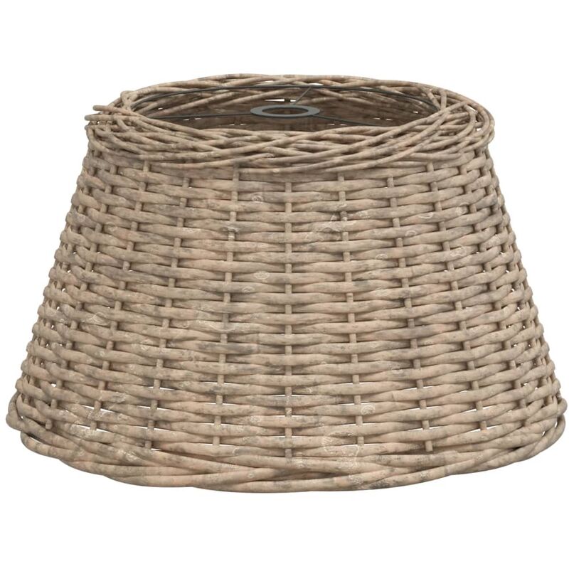 Ceiling Lamp Shade Brown Ø50x30 Cm Wicker Vidaxl