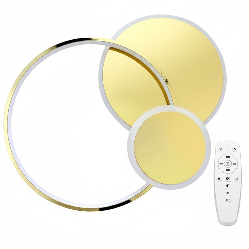 Image of Ceiling Lamp Toolight App1710-C Gold Led