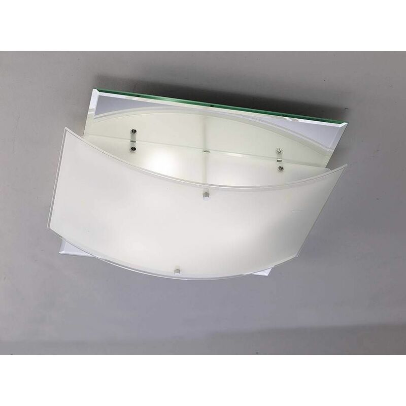 Ceiling lamp Vito 3 lights polished chrome / smoked Mirror