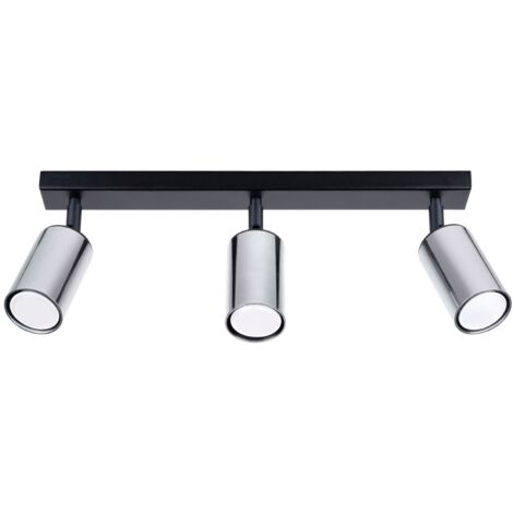 Ceiling lamp WINX 3 black/chrome