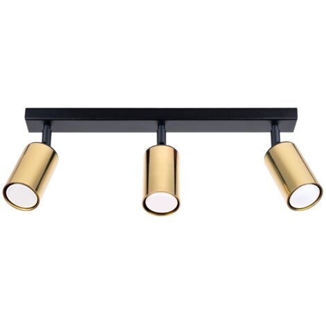 Ceiling lamp WINX 3 black/cooper