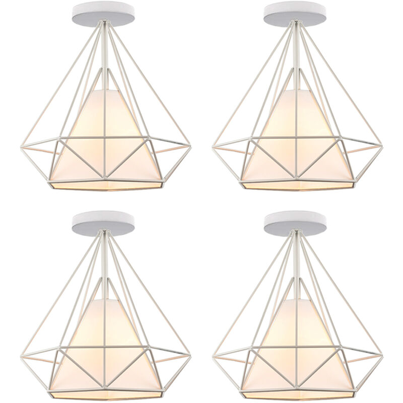 Image of Ceiling Light Ø25cm Diamond, Vintage Industrial&hellip;