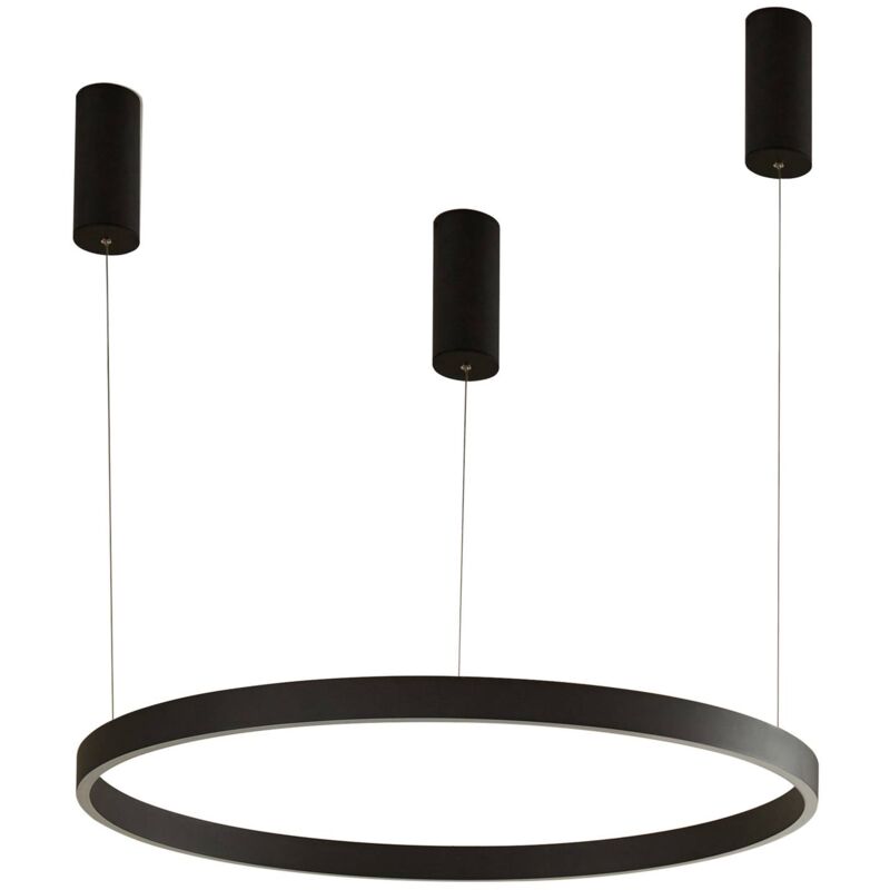 Ceiling Light Answin (modern) in Black made of Metal for e.g. Living Room & Dining Room (1 light source,) from Arcchio - sand black
