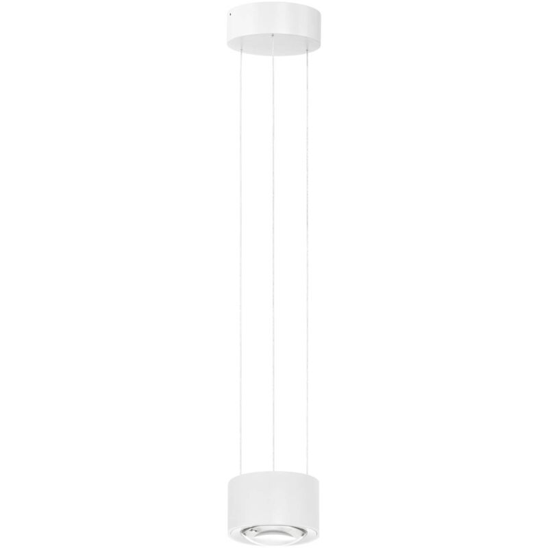 Ceiling Light Rotari dimmable (modern) in White made of Aluminium for e.g. Living Room & Dining Room (1 light source,) from Arcchio - white (RAL 9003)