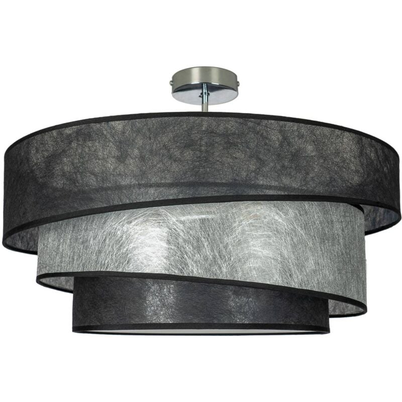 Lindby - Ceiling Light Ayvira dimmable (modern) in Black made of Metal for e.g. Living Room & Dining Room (3 light sources, E27) from chrome, black,