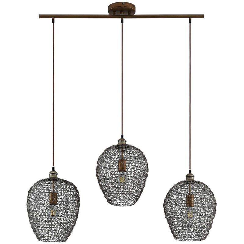 Lindby Ceiling Lightdimmable 'benja' Made Of Metal For Living Room & Dining Room