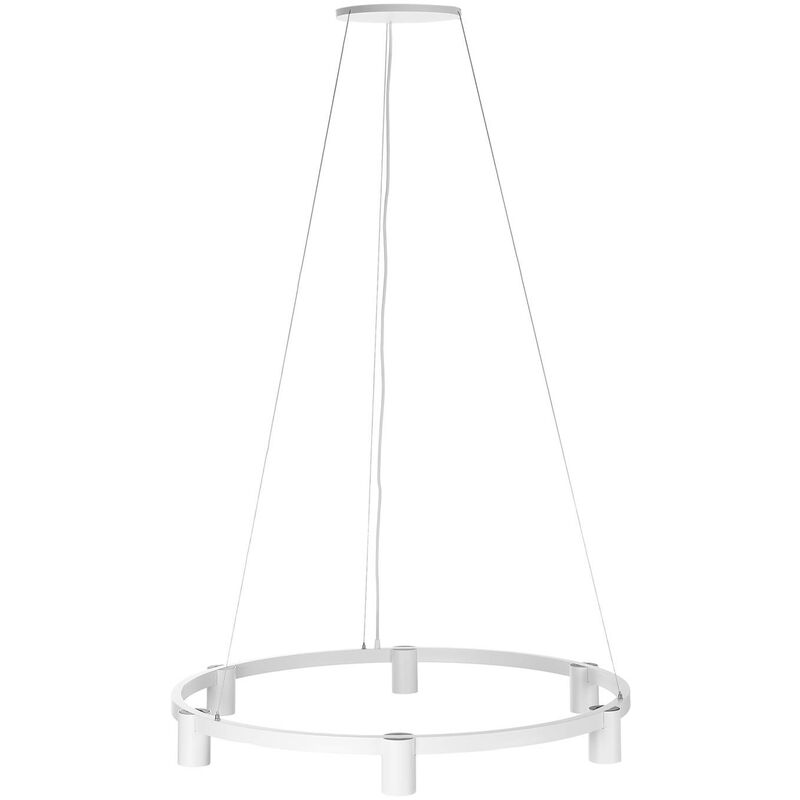 Arcchio - Ceiling Light Brinja dimmable (modern) in White made of Aluminium for e.g. Living Room & Dining Room (6 light sources, GU10) from white