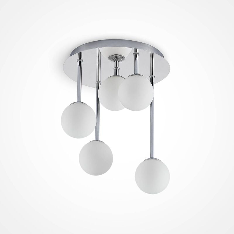 Lindby - Ceiling Lightdimmable 'Chrissy' made of Metal for Living Room & Dining Room