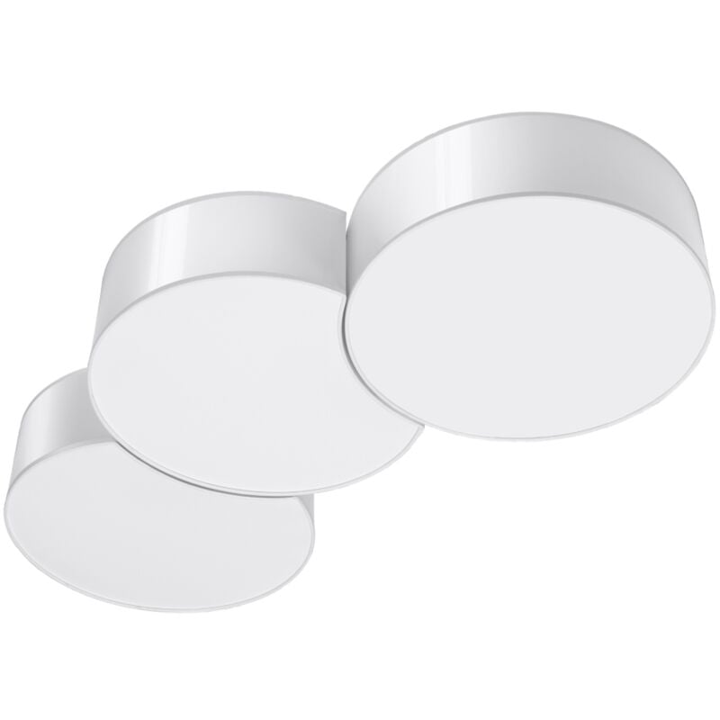 Circle 3A white ceiling lamp