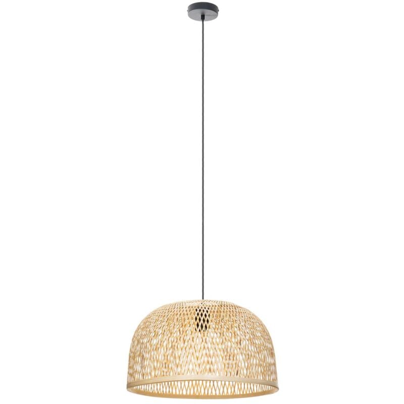 Ceiling Light Dabila dimmable) in Brown for e.g. Living Room & Dining Room (1 light source, E27) from Lindby light wood