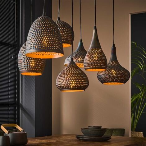 Ceiling Light Dax Dark 7L Mix