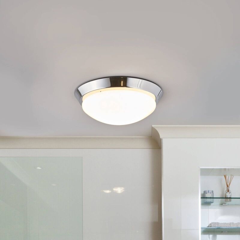 A Ceiling Light Elucio Plastic Modern Silver Dimmable