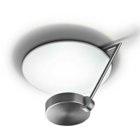 Ceiling light Ibis Metal Satin nickel 1 bulb 23.5cm