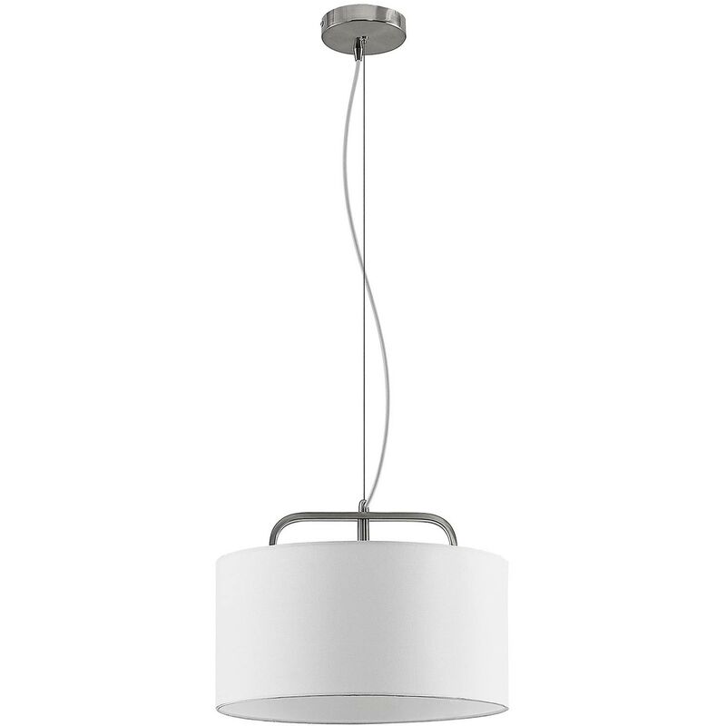 Ceiling Light Jevanna dimmable (modern) in Silver made of Metal for e.g. Living Room & Dining Room (1 light source, E27) from Lindby - matt nickel,