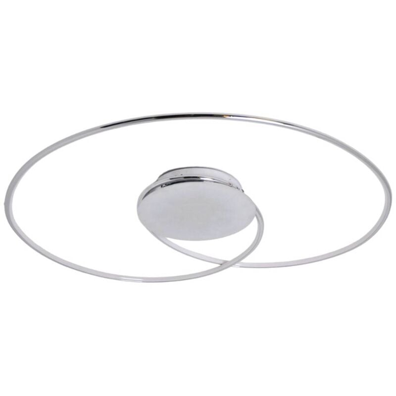 Ceiling Light Joline (modern) in Silver made of Metal for e.g. Living Room & Dining Room from Lindby white, chrome