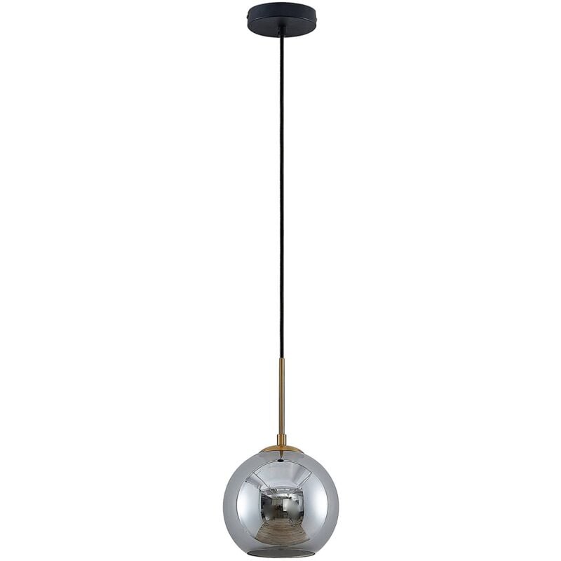 Lindby - Ceiling Light Jurian dimmable (modern) in Silver made of Metal for e.g. Living Room & Dining Room (1 light source, E27) from black, bronze,