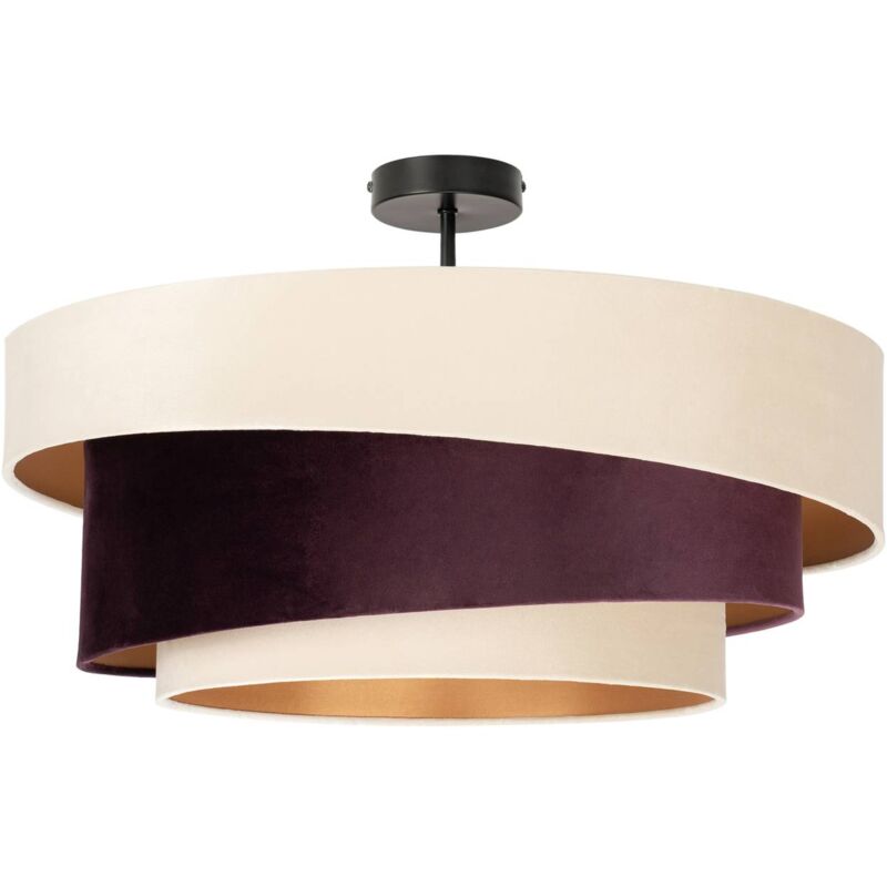 Lindby - Ceiling Light Jusari dimmable (modern) in Brown made of Metal for e.g. Living Room & Dining Room (3 light sources, E27) from brown, beige,