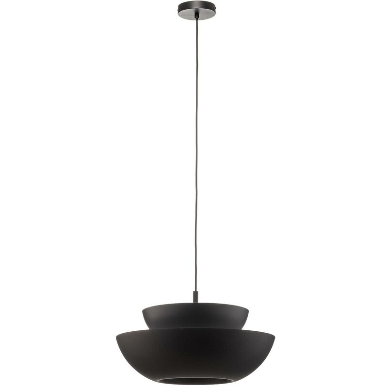 Lucande - Ceiling Light Kellina dimmable (design) in Black made of Metal for e.g. Living Room & Dining Room (1 light source, E27) from black
