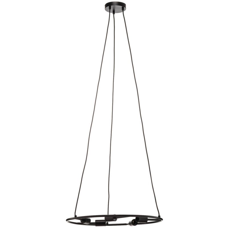 Ceiling Light Linnard dimmable (design) in Black made of Metal for e.g. Living Room & Dining Room (5 light sources, E27) from Lucande - black