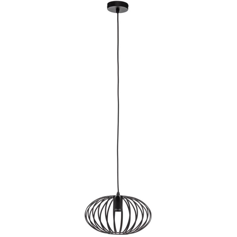 Lindby - Ceiling Light Maivi dimmable (modern) in Black made of Metal for e.g. Living Room & Dining Room (1 light source, E27) from black