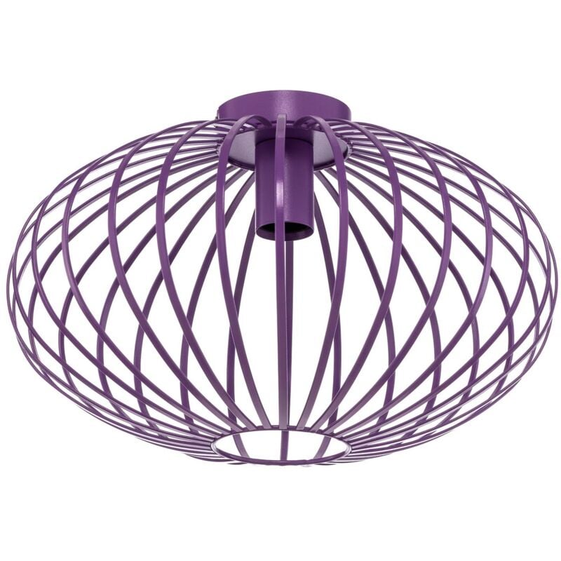 Lindby - Ceiling Light Maivi dimmable (modern) in Pink made of Metal for e.g. Living Room & Dining Room (1 light source, E27) from purple