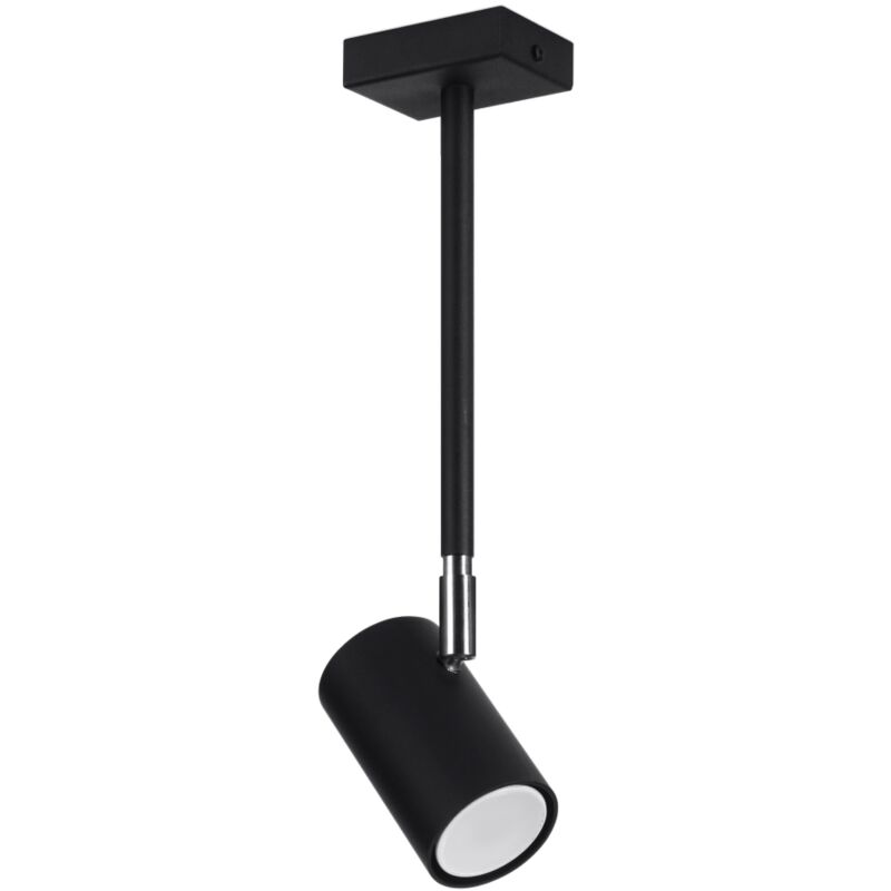 Norano black ceiling lamp