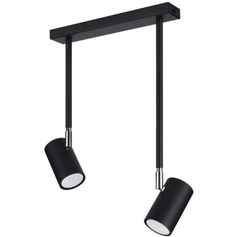 Norano 2 black ceiling lamp