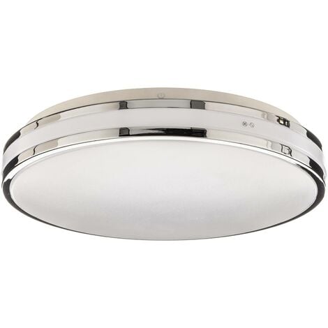 Ceiling Light Sinovu (modern) in Silver made of Metal for e.g. Bathroom (1 light source,) from Arcchio