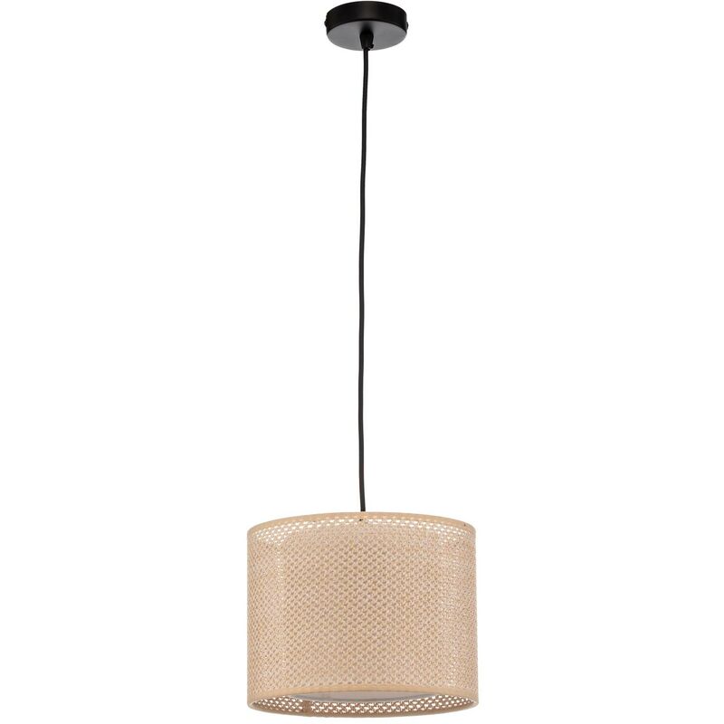 Ceiling Light Soula dimmable) in Brown made of Plastic for e.g. Living Room & Dining Room (1 light source, E27) from Lindby - light wood