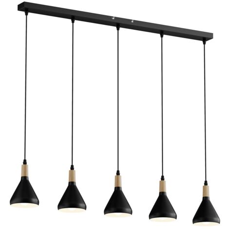 LINDBY Ceiling Lightdimmable 'Arina' made of Metal for Living Room & Dining Room