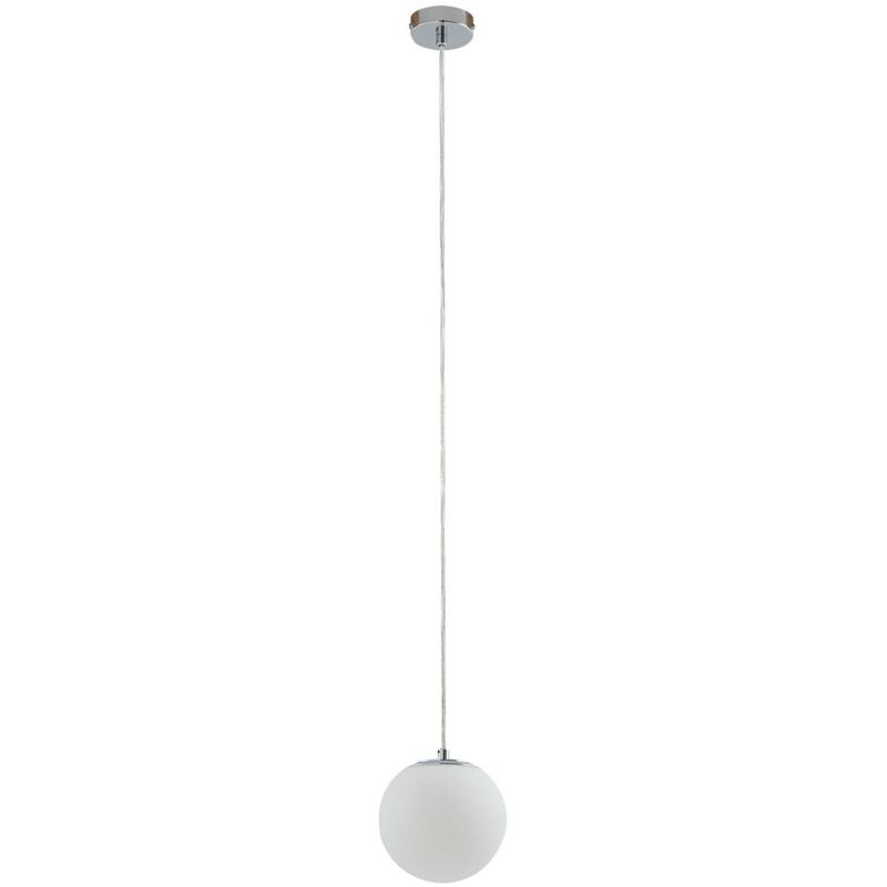 Ceiling Lightdimmable 'Bidolo' made of Glass for Bathroom