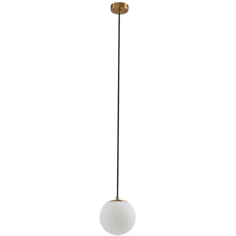 Lucande - Ceiling Lightdimmable 'bidolo' Made Of Glass For Bathroom