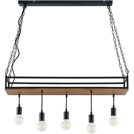 LINDBY Ceiling Lightdimmable 'Kirista' made of Metal for Living Room & Dining Room