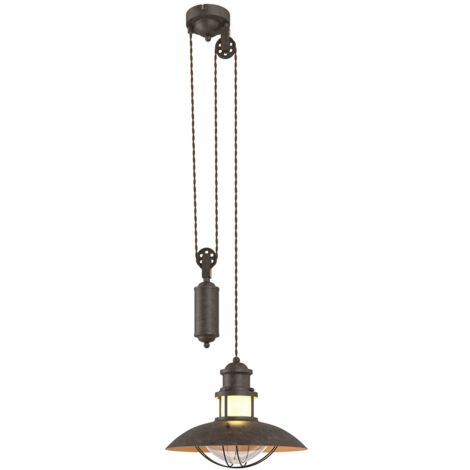 Ceiling Lightdimmable 'Louisanne' made of Metal for Hallway