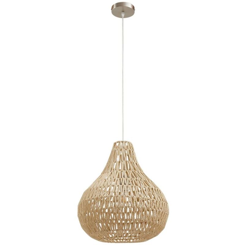 Ceiling Lightdimmable 'Miryam' made of Wood for Living Room & Dining Room