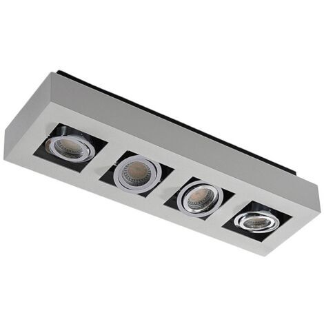 Ceiling Lightdimmable 'Vince' made of Aluminium for Hallway