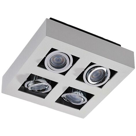 Ceiling Lightdimmable 'Vince' made of Aluminium for Hallway