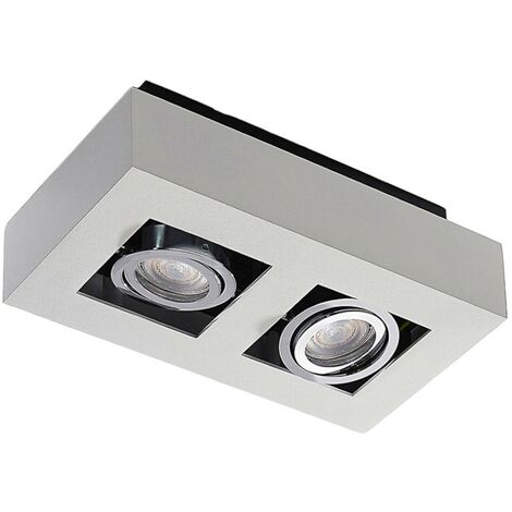 Ceiling Lightdimmable 'Vince' made of Aluminium for Hallway