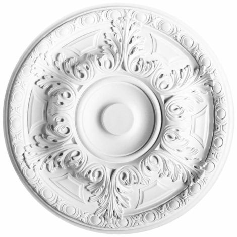 Ceiling Medallion Luxxus Collection 490mm White