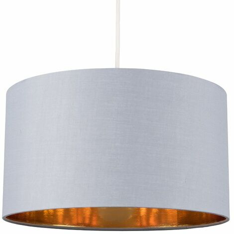 Easy Fit Pendant Light Shade 25cm Fabric Lampshade Table Lamp Ceiling