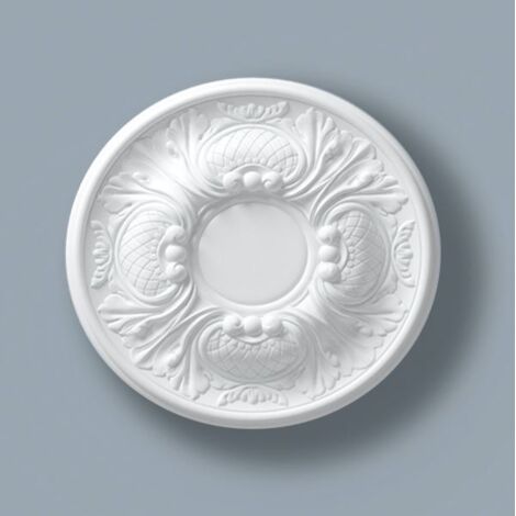 Ceiling Rose Carla 300mm Resin Strong Lightweight Not Polystyrene Easy Fix 30cm