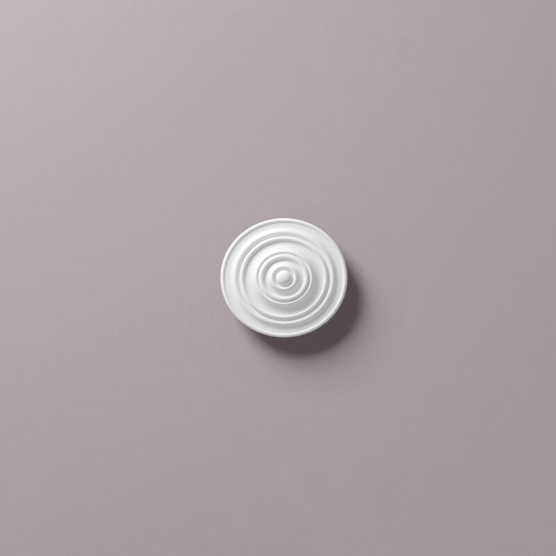 NMC - Ceiling rose R14 arstyl Noel Marquet Deco element timeless classic design white diameter 34 cm - white