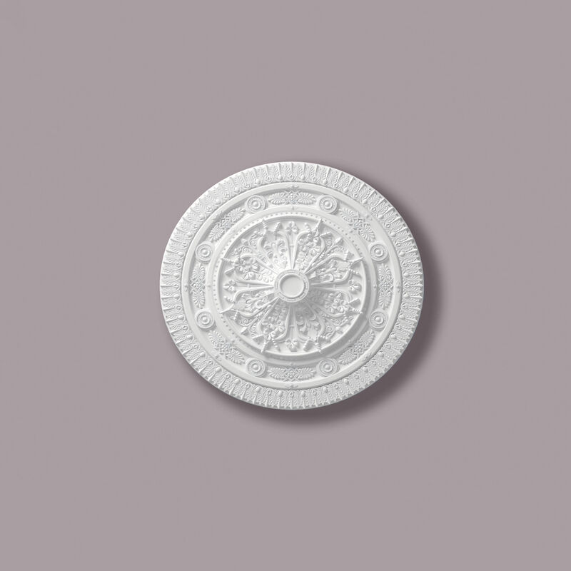 Ceiling rose NMC R25 arstyl Noel Marquet Deco element timeless classic design white diameter 96,5 cm - white