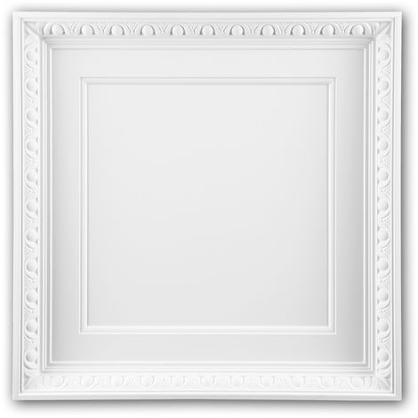 PROFHOME DECOR Ceiling tile 157001 Profhome Ceiling Decoration Wall panel Neo-Empire style white