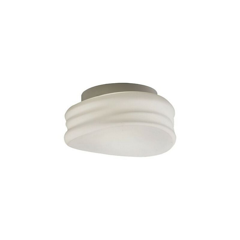 Inspired Mantra - Mediterraneo - Flush Ceiling, Wall 2 Light GU10 Small, Frosted White Glass