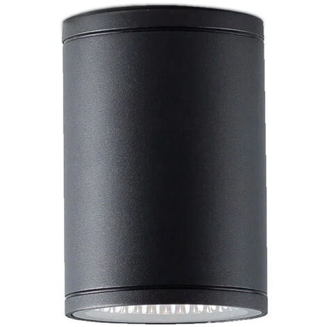 Ceiling Wall Lamp Outdoor LED Spotlight - Alua Black