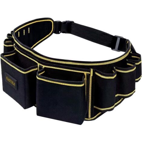 Ceinture à outils pour électricien, charpentier, ouvrier du bâtiment, ceinture utilitaire réglable, sac banane, housse de