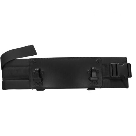 Ceinture à taille pour bouton-poussoir radiocommande originale Scanreco en polyester résistant de couleur noire avec coussin en taille